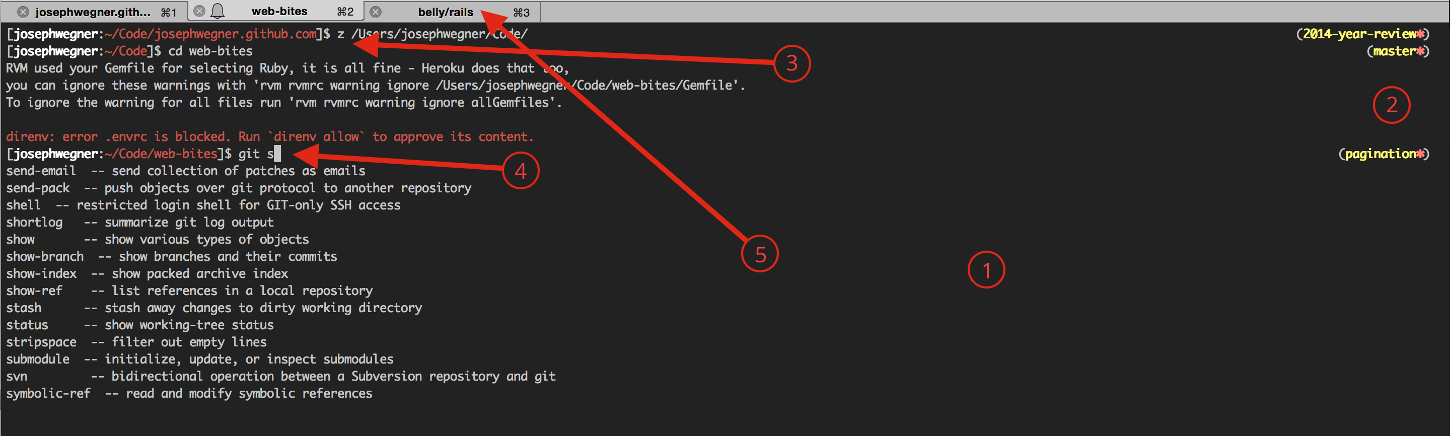 Terminal Customizations